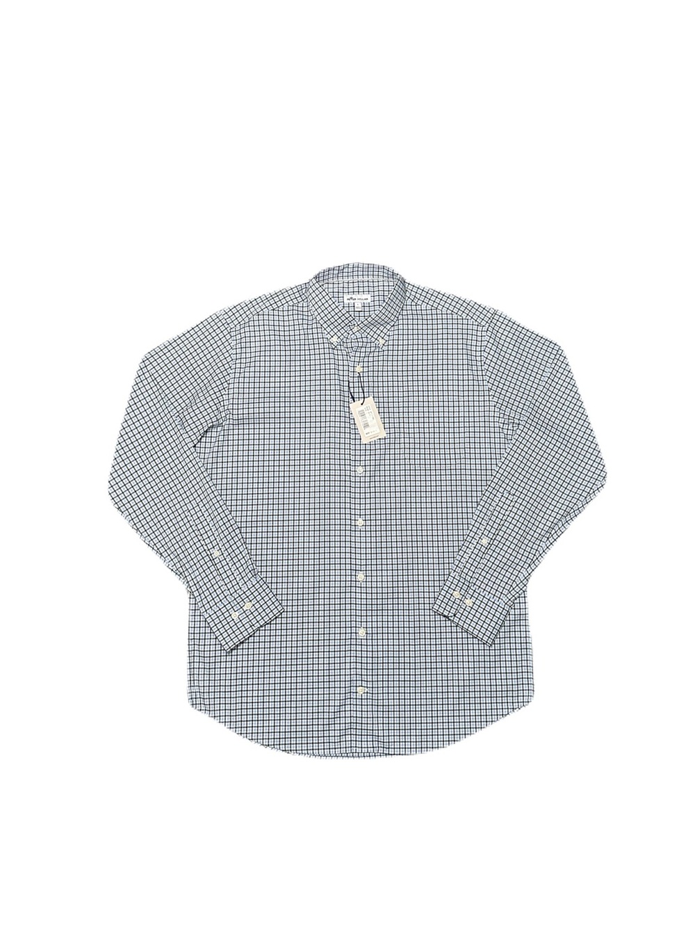 Peter Millar Jameson Crown Light Button Front Sport Performance Shirt NEW Large
